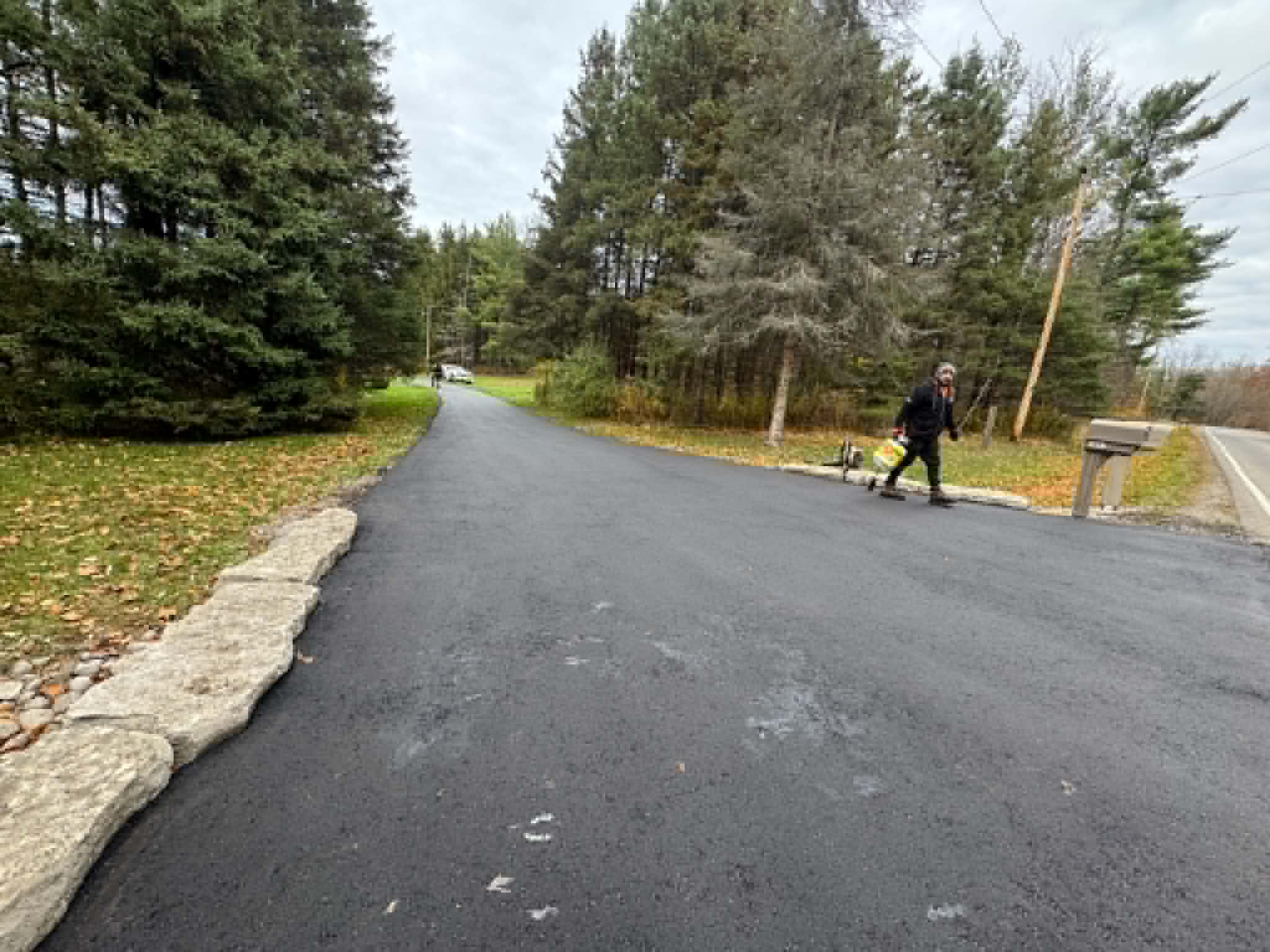 Asphalt Pathway